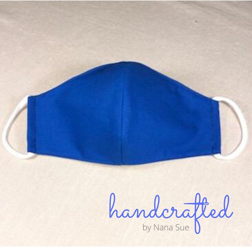 1 only available BLUE Fabric Mask